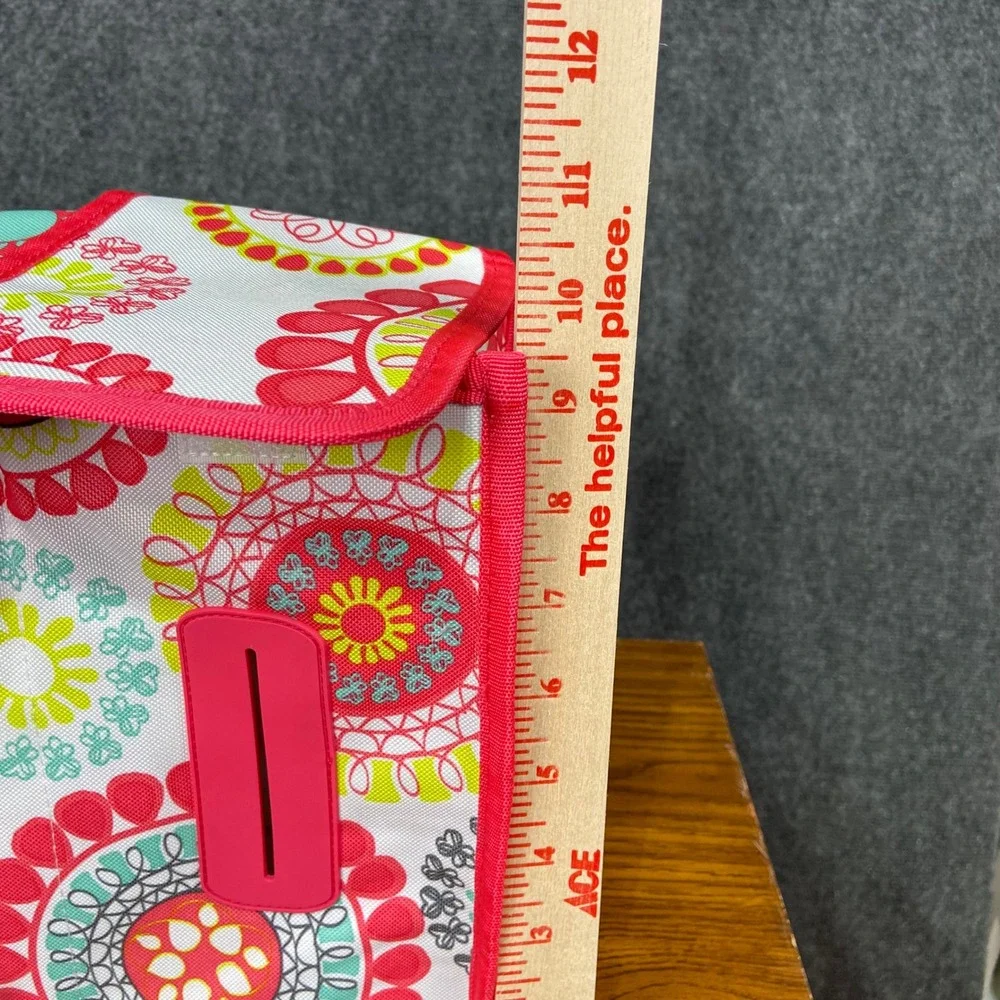 Thirty One Pack n'‎ Pull Caddy Tote Organizer Citrus Medallion Picnic Road Trip